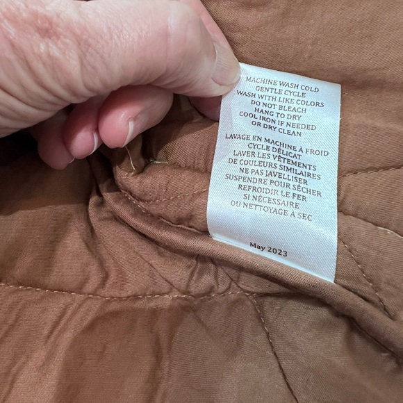 Z Supply NWT Plaid Maya Quilted snap button  Jacket with front Pockets - Picture 8 of 9